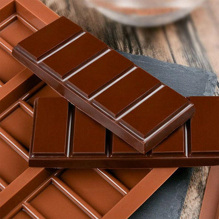 Chocolate Mould Bar Break Apart Choc Block Ice Tray Silicone Cake Bake Cook Mold - Aimall