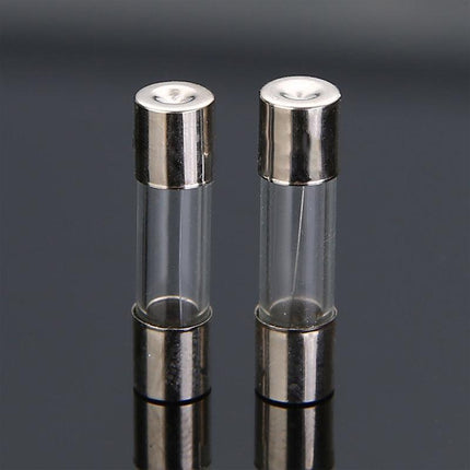 20Pcs M205 Glass Fuse 5mm x 20mm Slow Blow 250V / Select From 0.5A to 10A amp - Aimall