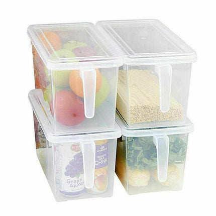 Wasel Refrigerator Storage Box Food Container Kitchen Fridge Organiser FreezerAU - Aimall