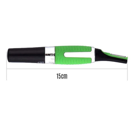 Hair Trimmer Groomer Nose Ear Eyebrows Neck hair Razor with light micro touch AU - Aimall