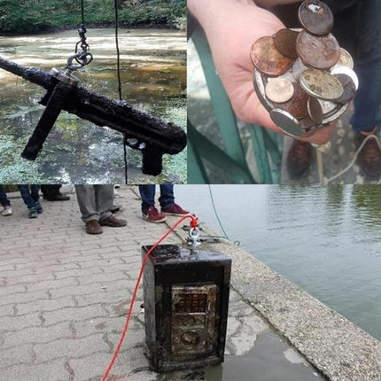 Magnet 120-480Kg Salvage Recovery Neodymium Strong Hook Fishing Treasure Hunting - Aimall