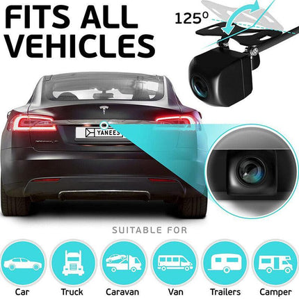 170° Car Rear View Reverse Backup Parking Camera HD Night Vision Waterproof CMOS - Aimall