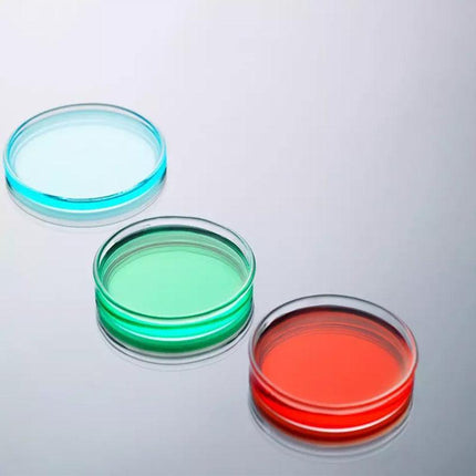 Petri Dish set ready for laboratory use.