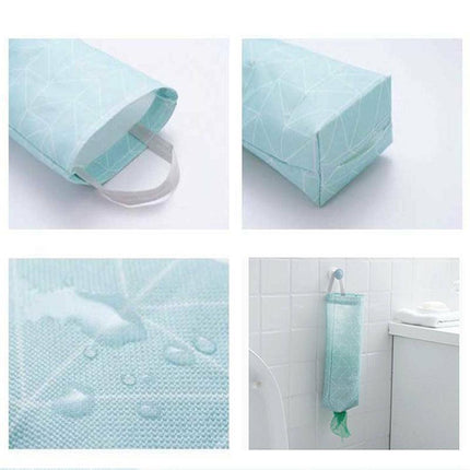 Plastic Bag Bags Hanger Organizer Storage Kitchen Trash Garbage Dispenser Holder - Aimall
