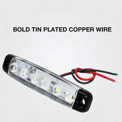 10x 12V Marine Boat LED Deck Courtesy Lights Waterproof White Stern Transom Lamp - Aimall