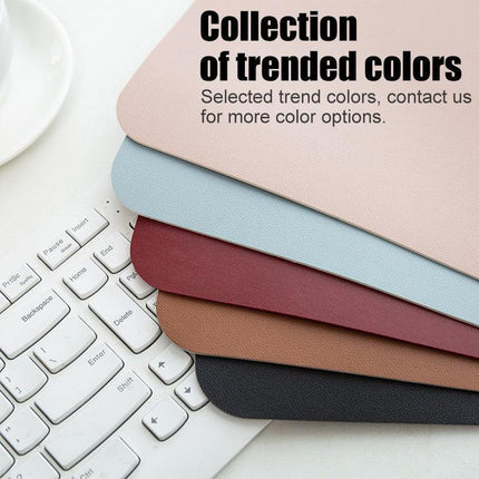 60*30CM Leather Mouse Pad Gaming Waterproof Mousepad Desk Mat Anti-slip Rubber - Aimall