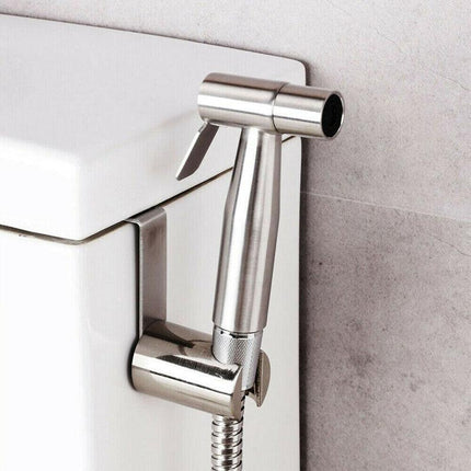 Hand Sprayer Kit Bidet Douche Toilet Spray Shattaf Shower Head Hose Diverter AU - Aimall