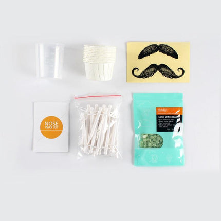 Nose Ear Hair Removal Wax Kit Sticks Easy Mens Nasal Waxing Remover Strips AU - Aimall