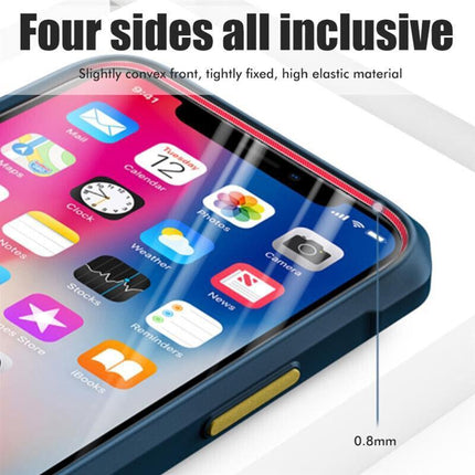 Shockproof Clear Bumper Case For iPhone 13 Pro Max Phone Back Cover Protective - Aimall