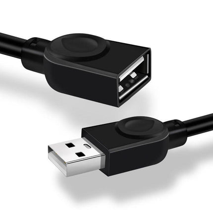 USB Extension Data Cable 2.0 A Male to A Female Long Cord for MacBook & Computer - Aimall