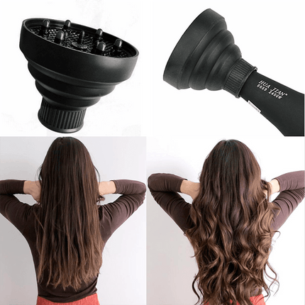 Silicone NEW Hair Dryer Universal Travel Professional Salon Foldable Diffuser AU - Aimall