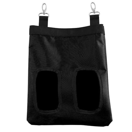 Rabbit Hay Feeder Bag Pet Rat Food Hanging Storage Slow Eating Feeding Pouch S/L - Aimall