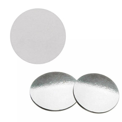 Cake Board Silver Rd 10"-Cake Cupcake Cardboard Window Sweets Boxes Muffin Cases Aimall