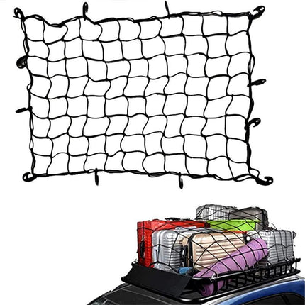 Car Roof Top Rack Basket Luggage Bungee Net Cargo Mesh Carrier Cover Storage AU - Aimall