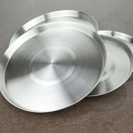 4Pcs Round Stainless Steel Electric Stove Top Burner Cooker Protection Covers AU - Aimall