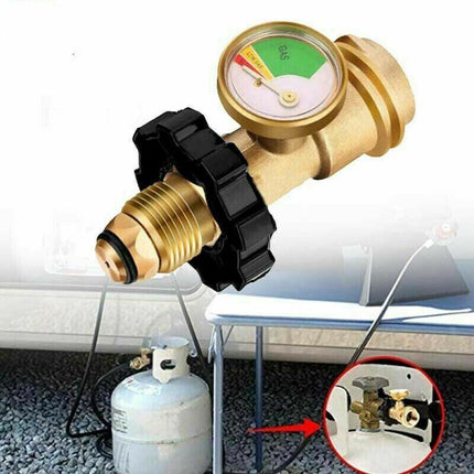 High Low Gas Pressure Gauge Level Indicator POL Propane Lpg Bottle Cylinder AU - Aimall