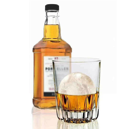 2x 4 Large Ice Ball Maker Cube Tray Big Silicone Mold Sphere Whiskey Round Mould - Aimall