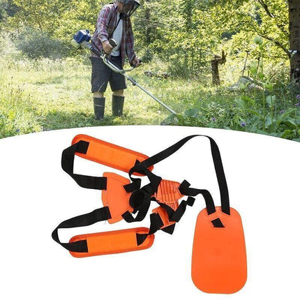 Universal Double Shoulder Strap Harness For Brushcutter Whipper Snipper Trimmers - Aimall