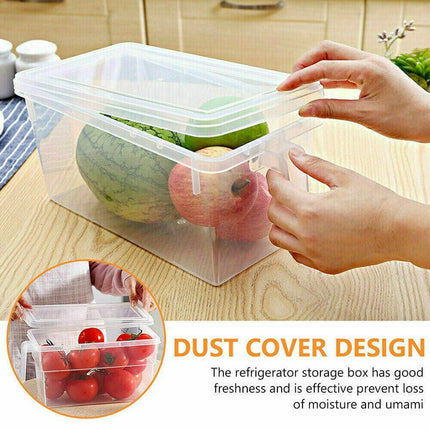 Wasel Refrigerator Storage Box Food Container Kitchen Fridge Organiser FreezerAU - Aimall