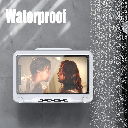 Universal Waterproof Phone Case Bathroom Shower Phone Holder Wall Mounted AU - Aimall