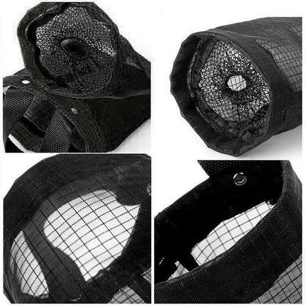 Hanging Holder Tash Mesh Storage Organizer Garbage Bags Plastic Bag Dispenser AU - Aimall