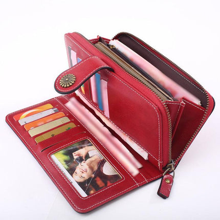 Women Wallets Purse Organizer Pouch Bag Credit Card Cash Holder Case HandBag AU - Aimall