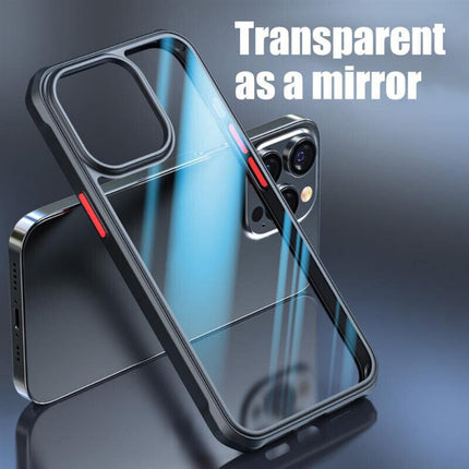 Shockproof Clear Bumper Case For iPhone 13 Pro Max Phone Back Cover Protective - Aimall
