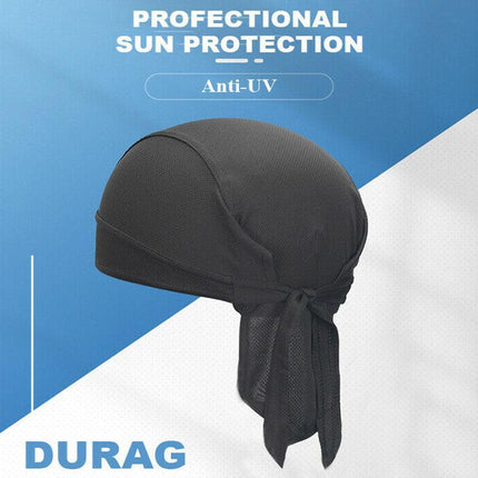 Durag Bandanna Cap Cycling Head Wraps Skull Cap Scarves Caps Motorcycle Sports - Aimall