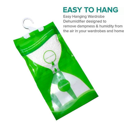 Moisture Absorbent Bag Hanging Wardrobe Closet Dehumidizer Desiccant Bag AUSTOCK - Aimall