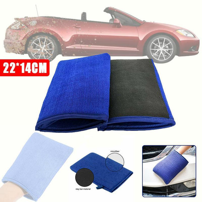 Magic Clay Mitt Glove Car Polish Clay Bar Detailing Glove Microfiber Car Wash AU - Aimall