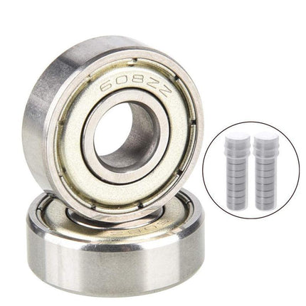10-50X NEW 608ZZ Ball Bearings PREMIUM ABEC-5 CNC Skateboard 3D Printer RepRap - Aimall