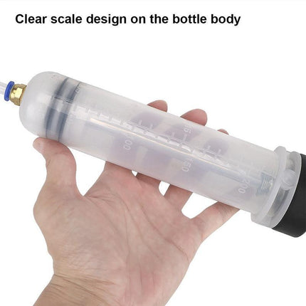 200CC Fluid Extractor Pump Manual Waste Oil Suction Vacuum Fuel Transfer Filling - Aimall