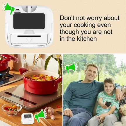 Magnetic Digital Kitchen Cooking Timer 99 Minute Egg Count Down with LCD Display - Aimall