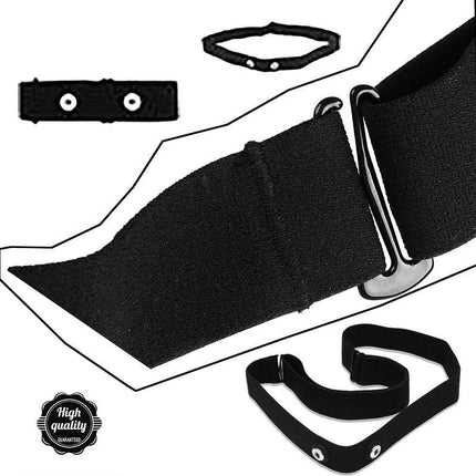 ANT Bluetooth 4.0 Chest Belt Strap Band for Wahoo Polar Sport Heart Rate Monitor - Aimall