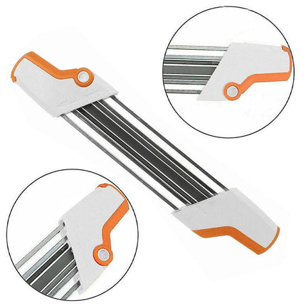 AU Stock 2 IN 1 Chainsaw Teeth Quick Sharpener File For STIHL .325" 4.8mm Chain - Aimall
