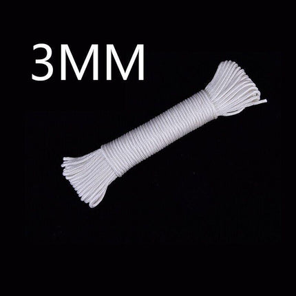 Clothes Line Cord Replacement With UV Nylon Core Wire 3mm × 30m Clotheline AU - Aimall