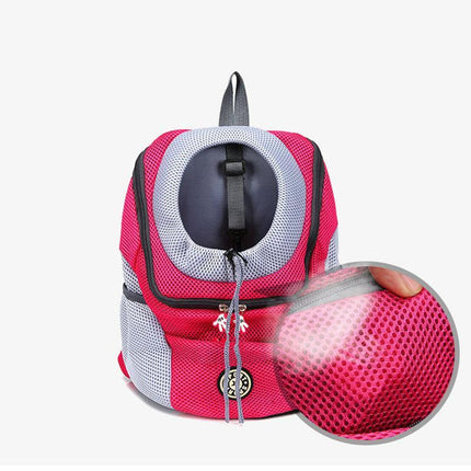 Puppy Travel Mesh Pet Dog Carrier Backpack Front Travel Portable Shoulder Bag Au Aimall