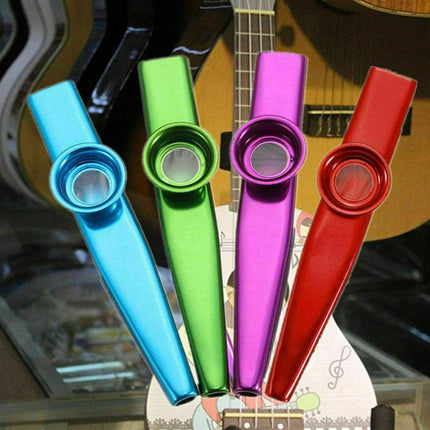 Kazoo Musical Instrument Guitar Partner Flute Diaphragm Mouth Flute Harmonica AU - Aimall