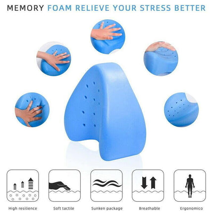 Memory Foam Leg Pillow for enhanced night comfort.