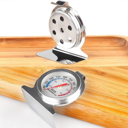 Stainless Steel Oven Thermometer Large Dial Kitchen Food Temperature AU Stock - Aimall