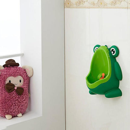 Frog Shaped Kid Baby Potty Toilet Training Urinal Boys Pee Trainer Bathroom AU - Aimall