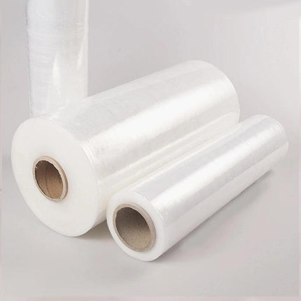 1-8PCS Stretch Film Clear Hand Use 500mm x 400m 20UM Pallet Shrink Wrap - Aimall