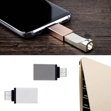 USB-C OTG Data Adapter USB 3.2 Type C Male to USB 3.2 A Female Cable Converter - Aimall