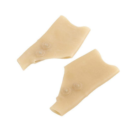 2x Gloves Gel Thumb Hand Wrist Support Arthritis Compression Brace Pain Relief - Aimall