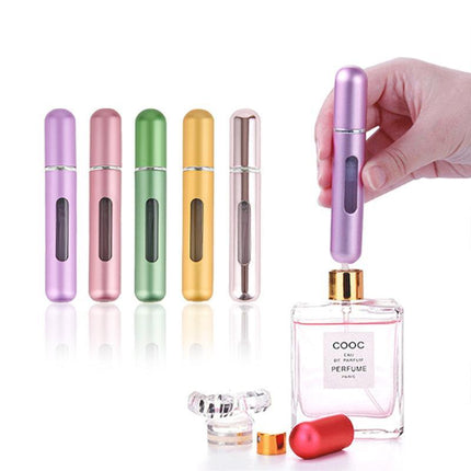 8ML Travel Portable Mini Refillable Perfume Atomizer Bottles Spray Pump Scent AU - Aimall