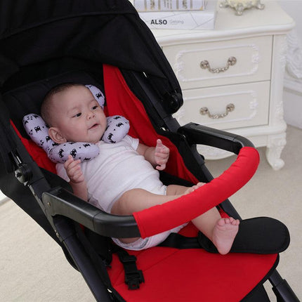 Baby Soft U-Shaped Auto Car Seat Stroller Head Neck Support Pillow Cushion AU - Aimall