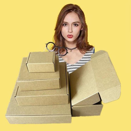 Brown Mailing Box Carton A4 A5 Small Medium Large Cardboard Mailer AU - Aimall