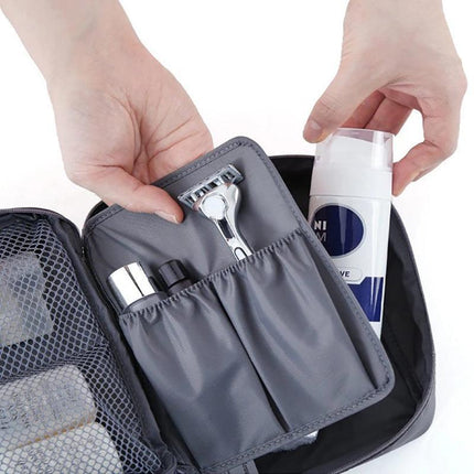 Travel Cosmetic Storage MakeUp Bag Folding Toiletry Wash Organizer Pouch New AU - Aimall