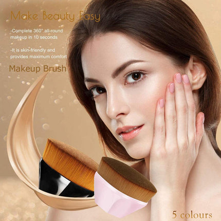 High-Density Seamless Foundation Brush Makeup Brushes BB CC Cream Loose Powder - Aimall