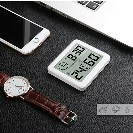 2021 Digital Thermometer Humidity Meter Room Temperature Indoor LCD Hygrometer - Aimall